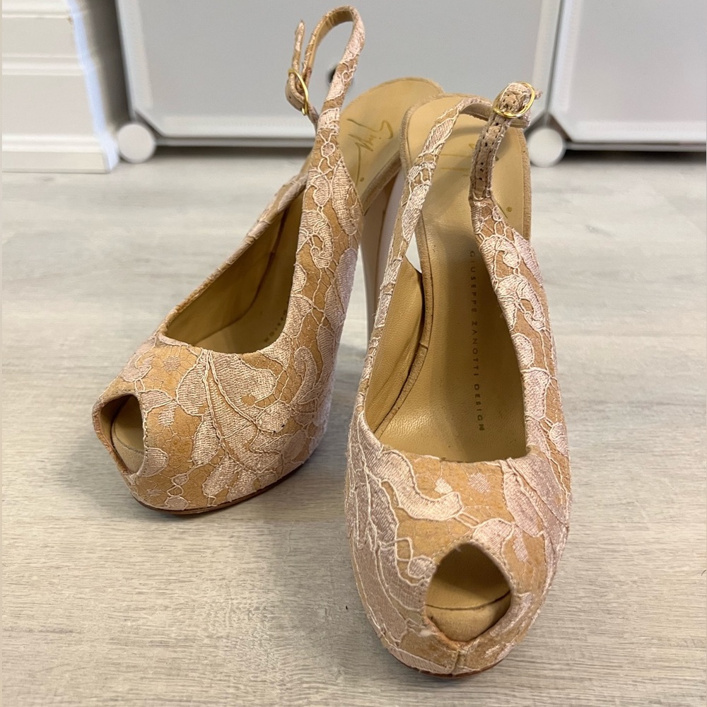 Giuseppe Zanotti Lace Platform